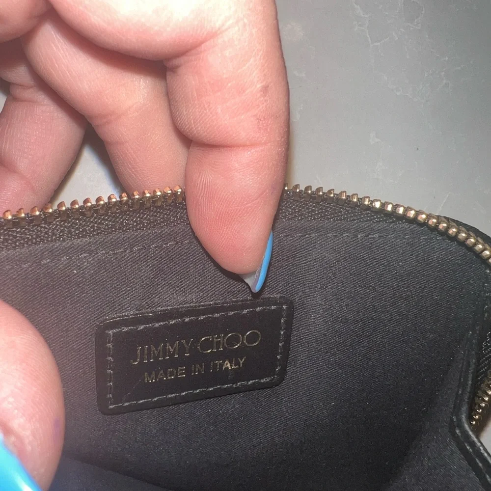 Authentic Jimmy Choo card holder - Picture 3 of 5